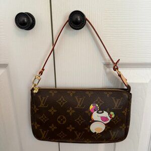 Louis Vuitton Monogram Panda Takashi Murakami Pochette Accessories
